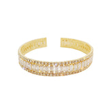 Zircon Bracelets for Women - Wedding Party Open Bracelets