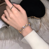Zircon Bracelets for Women - Wedding Party Open Bracelets