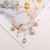 Double Layer Crystal Beaded Bracelet for Women