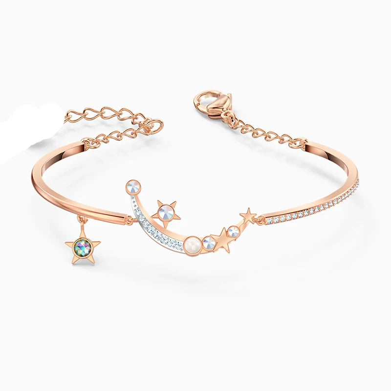 Retro Star Moon for Women's Bracelets
