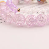 Crystal Butterfly Elastic Bracelet for Women