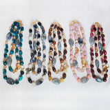 Double Candy Crystal Choker Necklace for Women