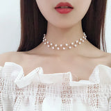 Women's Versatile Pearl Necklace Jewelry