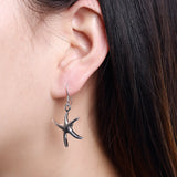 925 Sterling Silver Starfish Jewelry Set for Women Party Gift