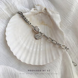 925 Silver Lucky Bracelet Female INS Small Students
