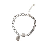 925 Silver Lucky Bracelet Female INS Small Students