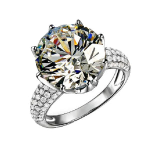 High Ring Jewelry Wedding Ring for women Party Gift fine Jewelry