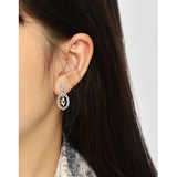 Tulip Flower S925 Silver Earrings 18K Gold-Plated