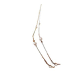 S925 Silver High-Grade Rice Grain Necklace for Women
