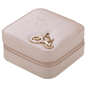 Travel Jewelry Box Portable Earrings Necklace Storage