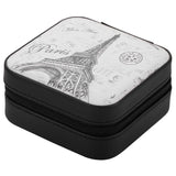 Travel Jewelry Box Portable Earrings Necklace Storage
