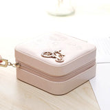 Travel Jewelry Box Portable Earrings Necklace Storage