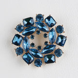 Crystal Bauhinia Brooch for Wedding Accessories