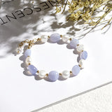 Temperament Crystal Bracelet with Pearls