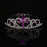 Crystal Princess Crown Headband for Wedding
