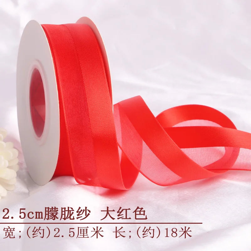 Hazy Gauze Band Cake Flower Ribbon DIY Material