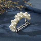 Rhinestone Spring Hairpin Pearl Back Head Hairpin