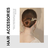 Wave Tulip Lily Orchid Hairpin Women's Flower Hairpin Retro Accessories