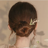 Wave Tulip Lily Orchid Hairpin Women's Flower Hairpin Retro Accessories