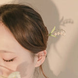 Wave Tulip Lily Orchid Hairpin Women's Flower Hairpin Retro Accessories