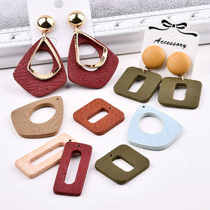 Winter Leather Accessories DIY Earrings Hair Material