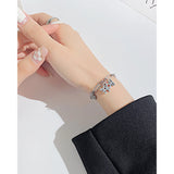 KouCh Woman Mix Chain Bracelets Stainless Steel Punk Link Chains Kpop