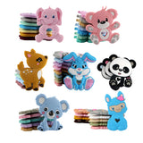 Kovict Silicone Pendants Colorful Cartoon Animal BPA For Jewelry Making