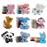 Kovict Silicone Pendants Colorful Cartoon Animal BPA For Jewelry Making