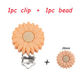 Animals Cartoon Baby Silicone Bead Clips DIY Pacifier Chain Dummy Holder