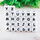 Kovict 10MM Silicone Letter Beads Baby Teething Teethers BPA-Free