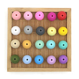 Kovict 15mm Silicone Beads Teether BPA-Free Spiral Food Grade Teething