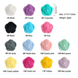 Kovict Rose Silicone Baby Teether Necklace Chewable Toy
