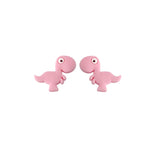 Kovict 10Pcs Dinosaur Silicone Beads Baby Teether DIY Jewelry Accessories