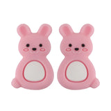 Kovict 10Pcs Animal Rabbit Silicone Beads Teething Baby Toy