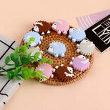 Kovict 10pc Hedgehog Silicone Beads Food Silicone Teether DIY Nursing Necklace
