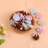 Kovict 10pc Hedgehog Silicone Beads Food Silicone Teether DIY Nursing Necklace