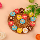 Kovict 10pc Sheep Silicone Teether DIY Nursing Necklace Beads