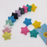 Kovict 10pc Star Silicone Beads DIY Nursing Necklace Baby Teethers