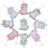 Kovict 10pcs BPA Animal Silicone Teething Necklace Toy