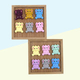 Kovict 10pcs Elephant Silicone Beads Baby Teething Nursing Pacifier Clip