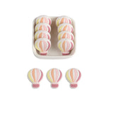 Kovict 10pcs Hot Air Balloon Baby Silicone Teething Nursing Pacifier Beads