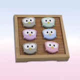Kovict 10pcs Owl Silicone Teether Beads Baby Pacifier Pendant BPA-Free