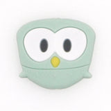 Kovict 10pcs Owl Silicone Teether Beads Baby Pacifier Pendant BPA-Free
