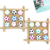 Kovict 10pcs 15mm Silicone Football Teether Beads Baby Teething Bracelet