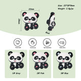 Kovict 10pcs Silicone Panda Koala Teether DIY Baby Teething Toys