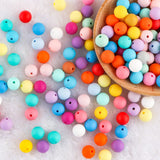 Kovict 12mm Silicone Bead Baby Teething Bead Baby Teether 100/200/500/1000pc