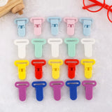 20pcs Plastic Baby Pacifier Clips Soother Holder For DIY Chain