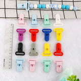 20pcs Plastic Baby Pacifier Clips Soother Holder For DIY Chain