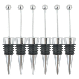 Kovict 3Pcs/Lot DIY Bead Wine Bottle Stopper Fresh-keeping Champagne Stopper