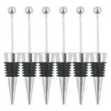 Kovict 3Pcs/Lot DIY Bead Wine Bottle Stopper Fresh-keeping Champagne Stopper